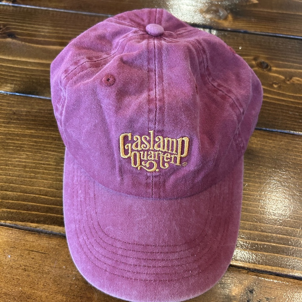 Gaslamp Quarter Maroon Cap
